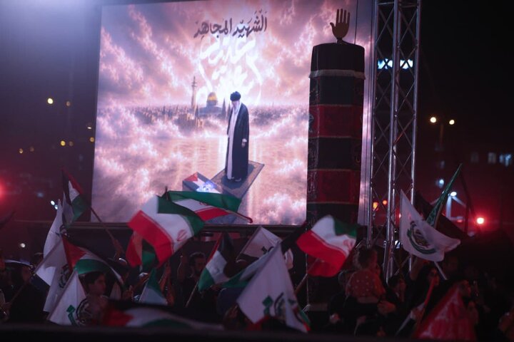 تصاویر/ ویژه‌برنامه سالگرد شهید اسماعیل هنیه