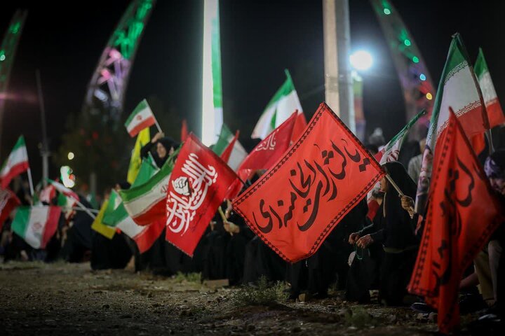 تصاویر /حضور مردم استان قزوین در شب صدو پنجاه و یکم