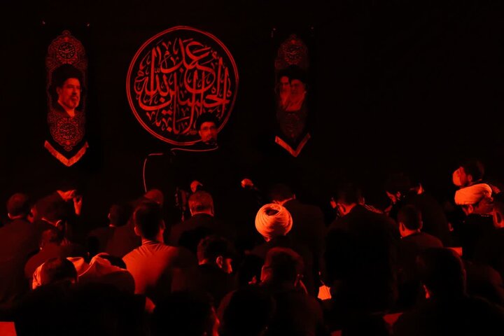 تصاویر/ مراسم عزاداری به نیابت از قائد شهید