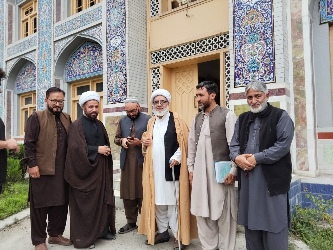 مفسر قرآن علامہ شیخ محمد حسن صلاح الدین کا دورۂ جامعۃالنجف