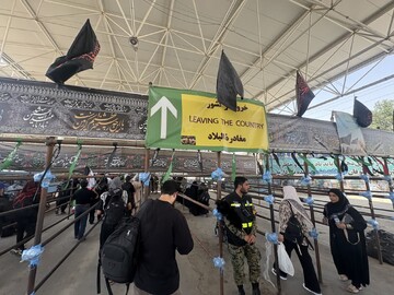 تصاویری از حال و هوای مرز مهران