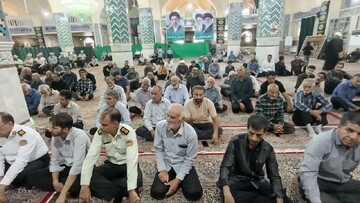 تصاویر/ نماز عبادی سیاسی جمعه شهرستان بهاباد