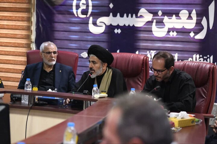 تصاویر/ جلسه ستاد اربعین آذربایجان‌غربی در مرز تمرچین