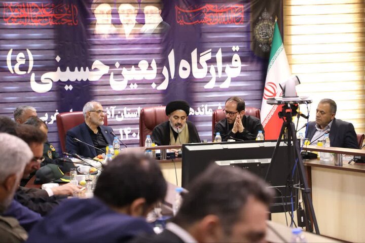 تصاویر/ جلسه ستاد اربعین آذربایجان‌غربی در مرز تمرچین