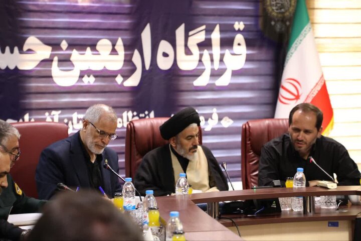 تصاویر/ جلسه ستاد اربعین آذربایجان‌غربی در مرز تمرچین