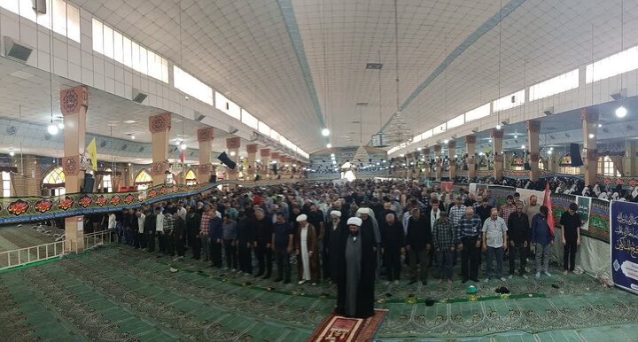 تصاویر/ نماز عبادی سیاسی جمعه در پاکدشت