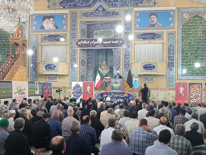 تصاویر/ نماز عبادی سیاسی جمعه در پاکدشت