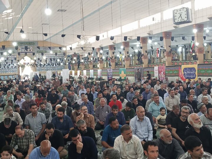 تصاویر/ نماز عبادی سیاسی جمعه در پاکدشت