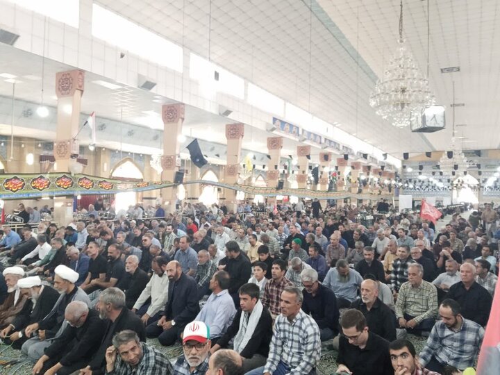 تصاویر/ نماز عبادی سیاسی جمعه در پاکدشت