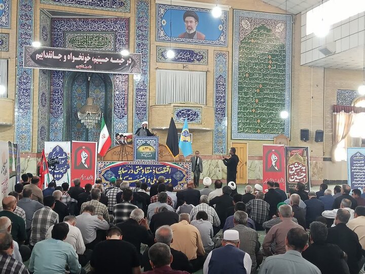 تصاویر/ نماز عبادی سیاسی جمعه در پاکدشت
