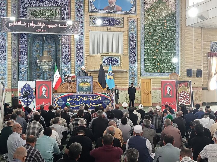 تصاویر/ نماز عبادی سیاسی جمعه در پاکدشت