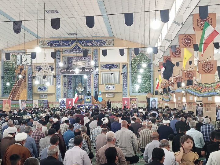 تصاویر/ نماز عبادی سیاسی جمعه در پاکدشت