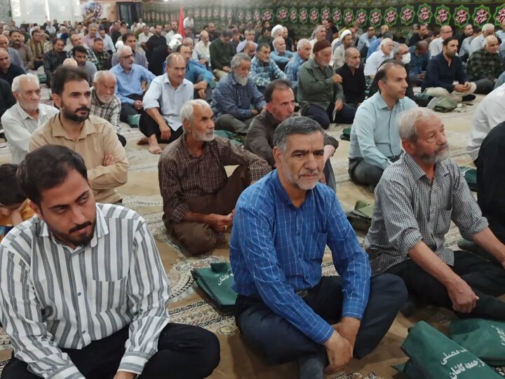 تصاویر/ نمازعبادی سیاسی جمعه کاشان
