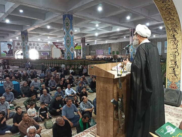 تصاویر/ نمازعبادی سیاسی جمعه کاشان