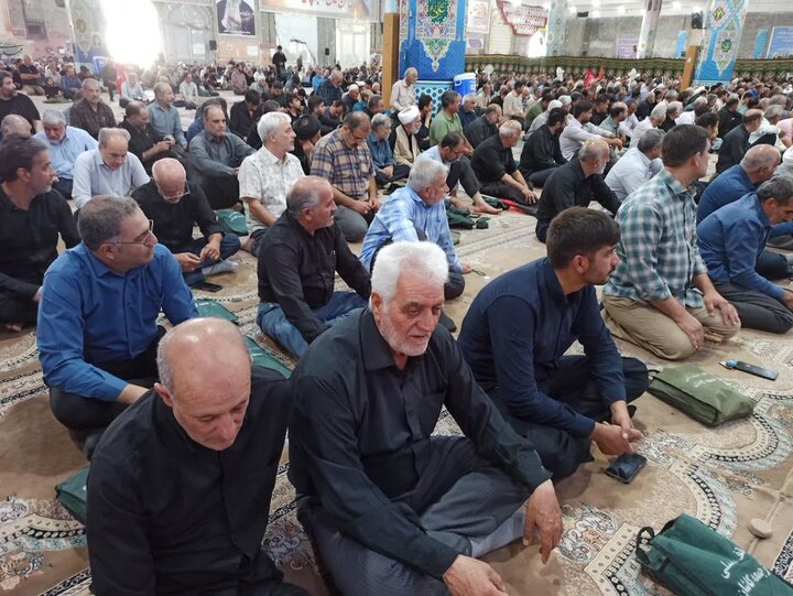 تصاویر/ نمازعبادی سیاسی جمعه کاشان