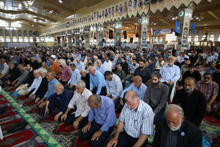 تصاویر/ نماز عبادی سیاسی جمعه در شهرستان ساری