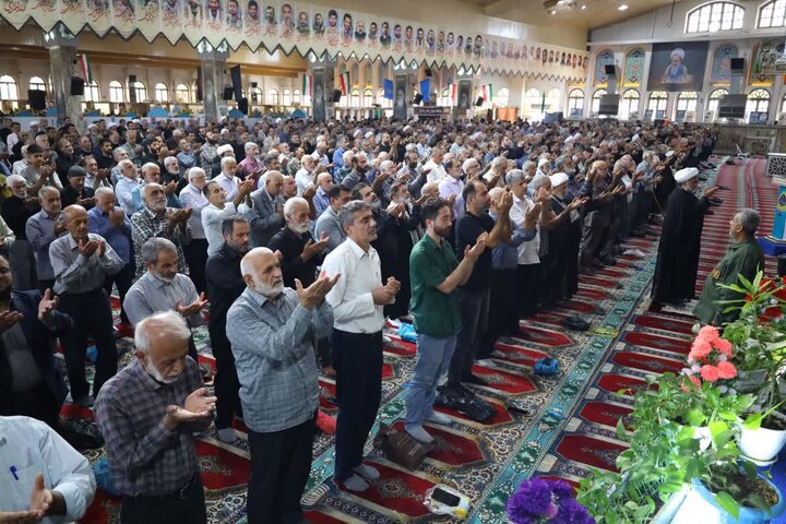 تصاویر/ نماز عبادی سیاسی جمعه در شهرستان ساری