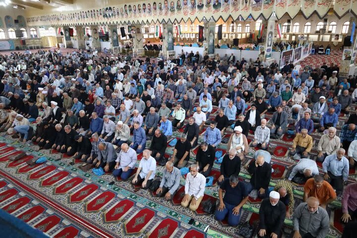 تصاویر/ نماز عبادی سیاسی جمعه در شهرستان ساری