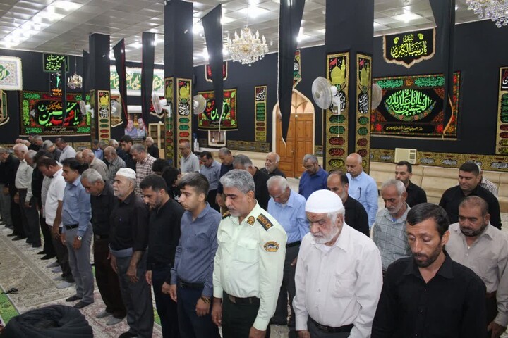 نماز جمعه بندرریگ به روایت تصویر