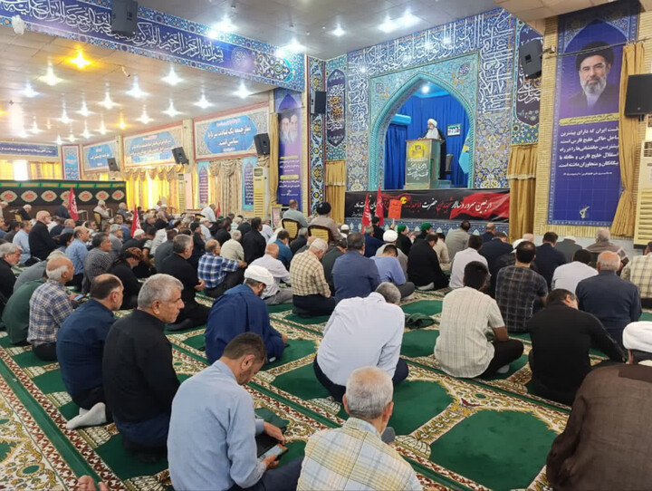 نماز جمعه بوشهر به روایت تصویر