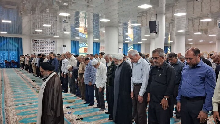 نماز جمعه جم به روایت تصویر