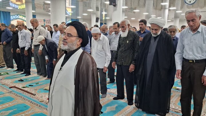 نماز جمعه جم به روایت تصویر