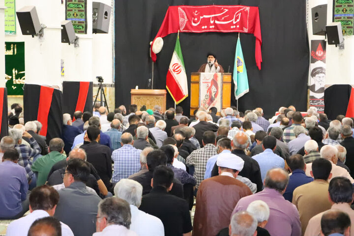 تصاویر/ نمازجمعه شهرستان بافق با حضور گسترده و باشکوه مردم دارالشجاعه بافق