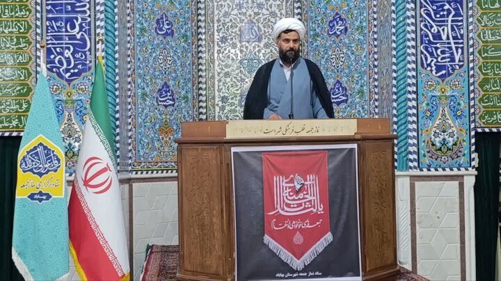تصاویر/ نماز عبادی سیاسی جمعه شهرستان بهاباد