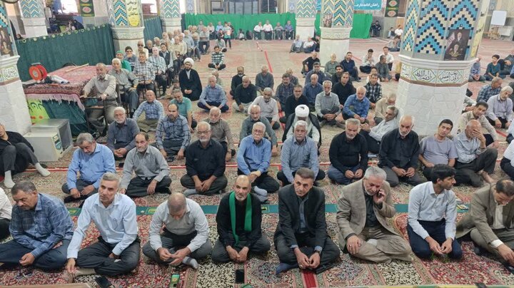 تصاویر/ نماز عبادی سیاسی جمعه شهرستان بهاباد