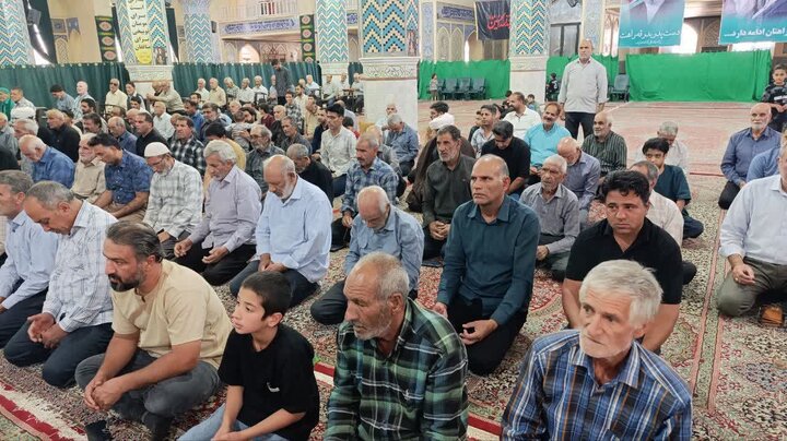 تصاویر/ نماز عبادی سیاسی جمعه شهرستان بهاباد