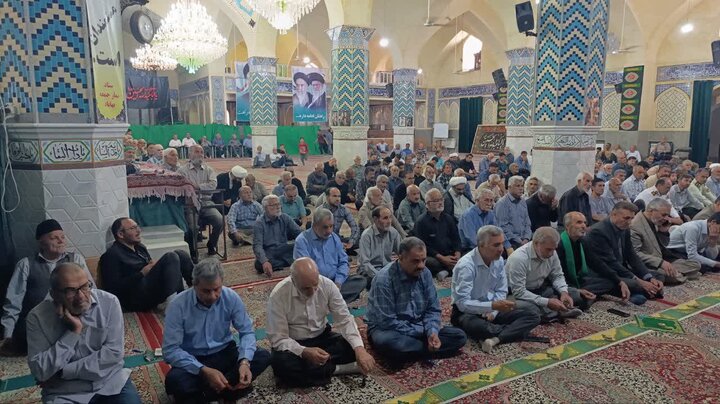 تصاویر/ نماز عبادی سیاسی جمعه شهرستان بهاباد