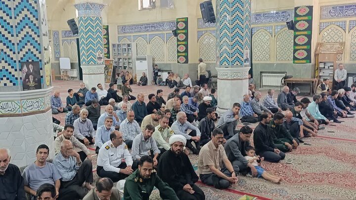 تصاویر/ نماز عبادی سیاسی جمعه شهرستان بهاباد