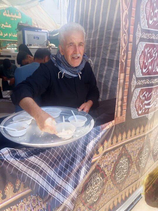 تصاویر /خدمت رسانی مواکب استان قزوین در مسیر نجف به کربلای معلی