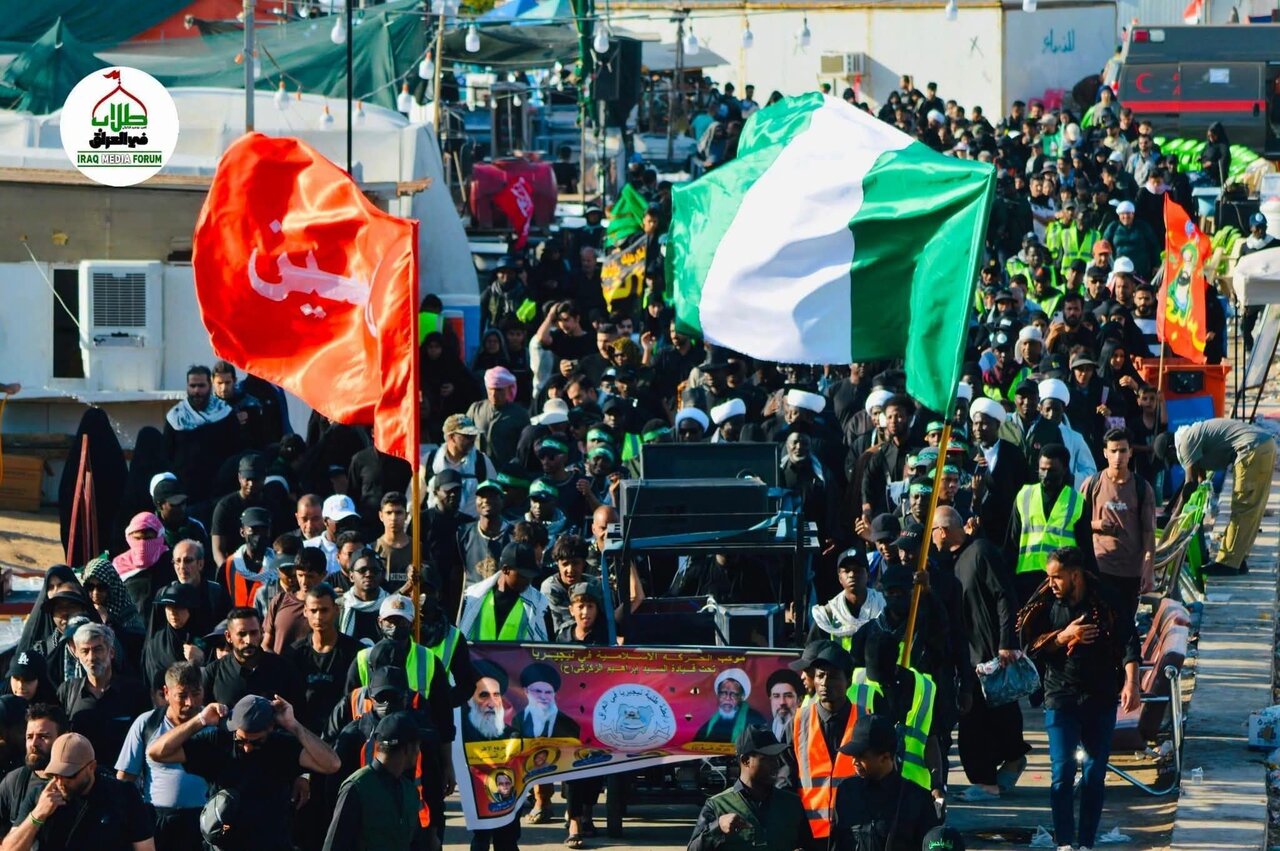 Des disciples de Cheikh Ibrahim Zakzaky prennent la route de Kerbala pour la marche de l'Arbaïn