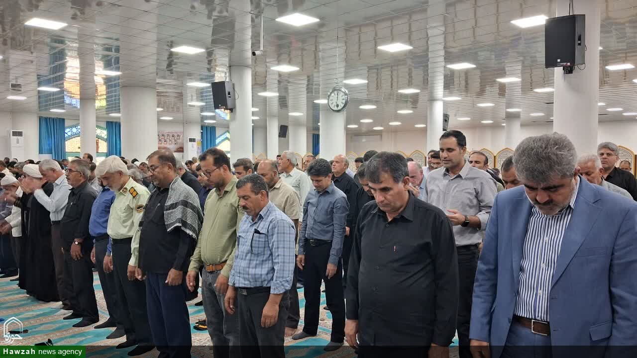 نماز جمعه جم به روایت تصویر
