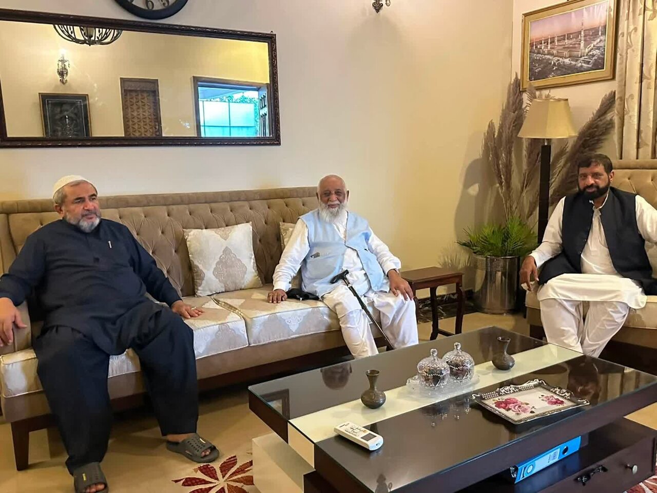 آیت اللہ حافظ سید ریاض حسین نجفی کی علامہ عارف حسین واحدی سے ملاقات / دینی مدارس کی ترقی اور امت مسلمہ کے اتحاد پر زور