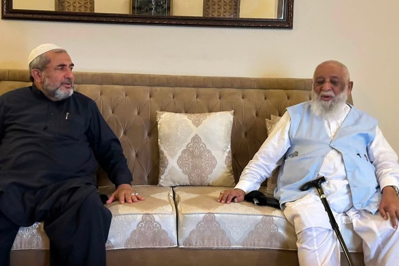 آیت اللہ حافظ سید ریاض حسین نجفی کی علامہ عارف حسین واحدی سے ملاقات / دینی مدارس کی ترقی اور امت مسلمہ کے اتحاد پر زور