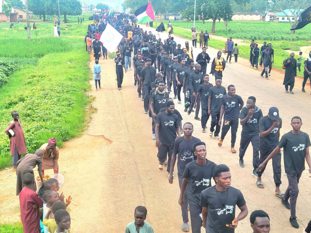 An Kammala Ranar Farko ta Tattakin Arba'in na Tawagar Yankin Pambegua Zuwa Zariya