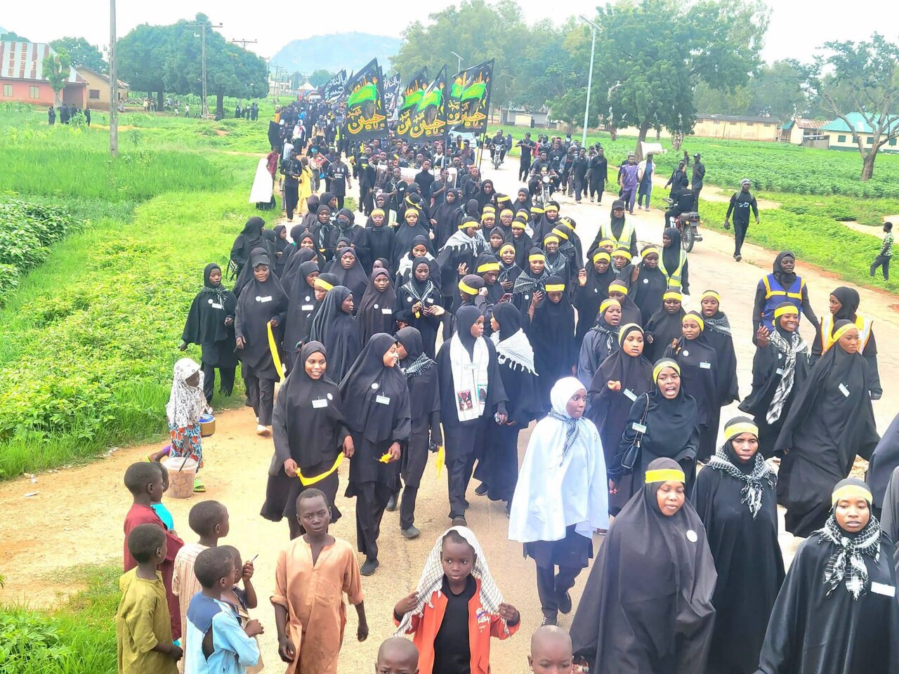 An Kammala Ranar Farko ta Tattakin Arba'in na Tawagar Yankin Pambegua Zuwa Zariya