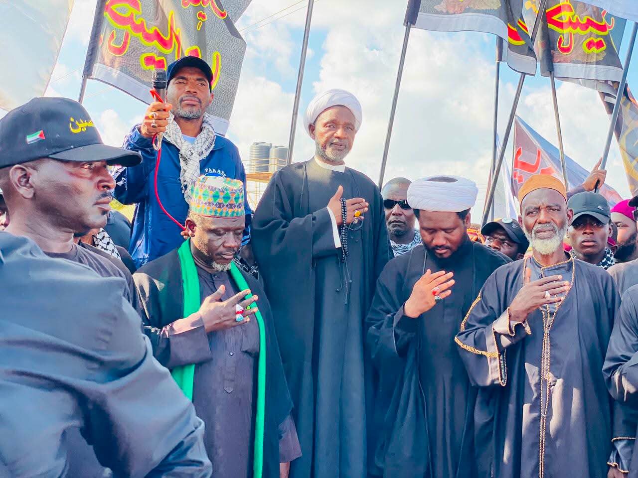 An Kammala Ranar Farko ta Tattakin Arba'in na Tawagar Yankin Pambegua Zuwa Zariya