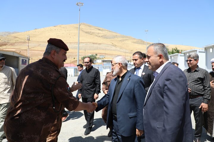 تصاویر/ بازدید معاون وزیر کشور و رئیس ستاد مرکزی اربعین کشور از مرز تمرچین