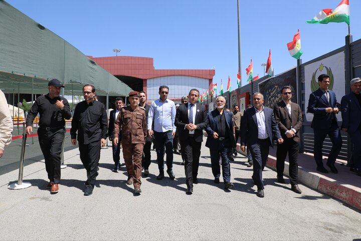 تصاویر/ بازدید معاون وزیر کشور و رئیس ستاد مرکزی اربعین کشور از مرز تمرچین