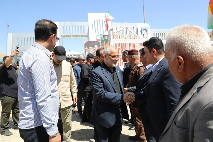 تصاویر/ بازدید معاون وزیر کشور و رئیس ستاد مرکزی اربعین کشور از مرز تمرچین