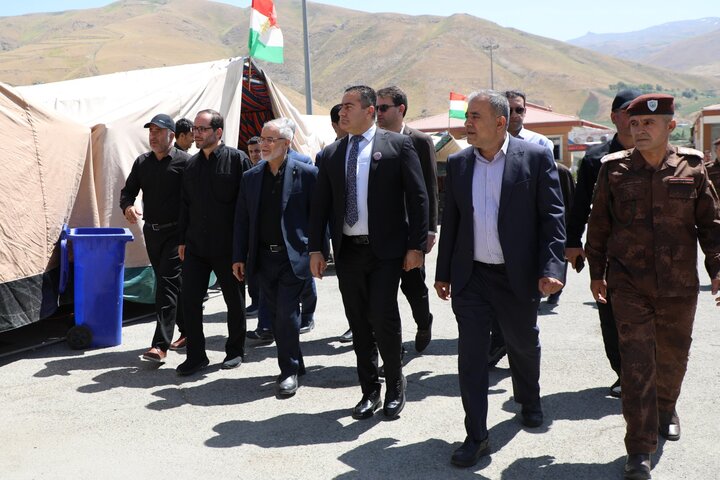 تصاویر/ بازدید معاون وزیر کشور و رئیس ستاد مرکزی اربعین کشور از مرز تمرچین