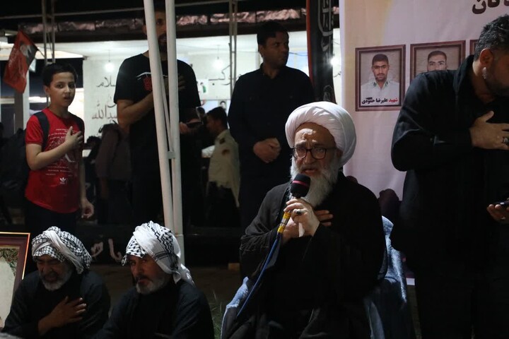بازدید عضو مجلس خبرگان رهبری از مواکب پایانه مرزی چذابه