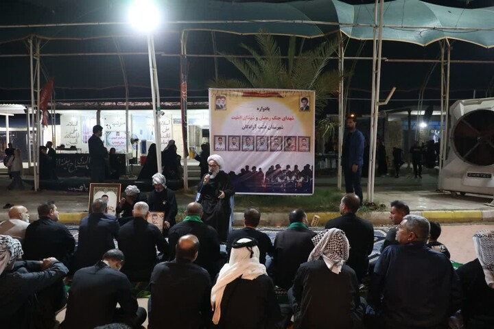 بازدید عضو مجلس خبرگان رهبری از مواکب پایانه مرزی چذابه