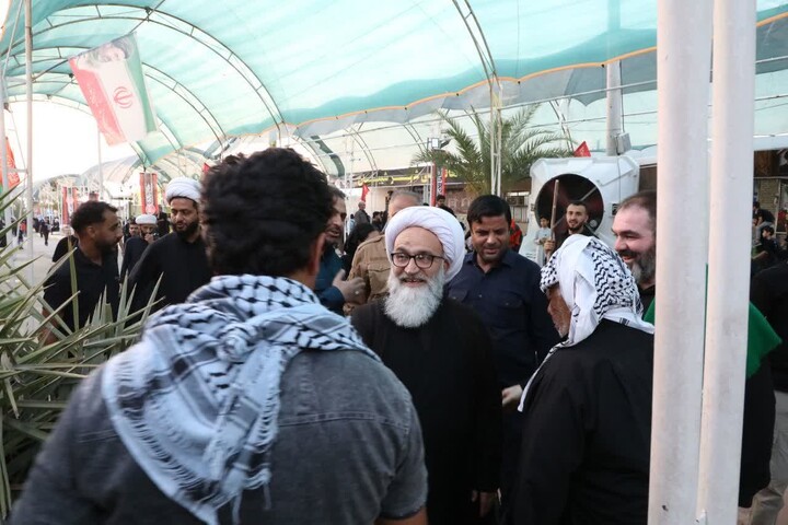 بازدید عضو مجلس خبرگان رهبری از مواکب پایانه مرزی چذابه