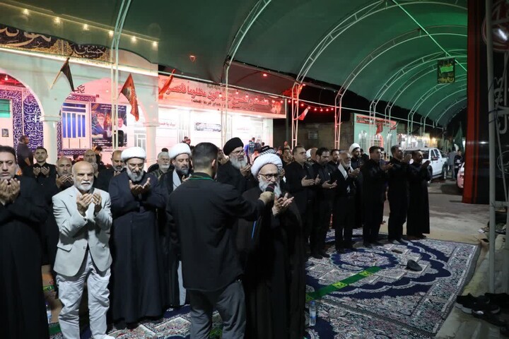 بازدید عضو مجلس خبرگان رهبری از مواکب پایانه مرزی چذابه