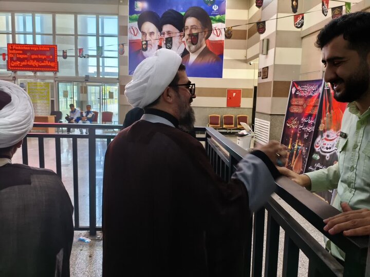 تصاویر/ بازدید  مدیر سازماندهی شورای سیاستگذاری ائمه جمعه کشور از مرز تمرچین