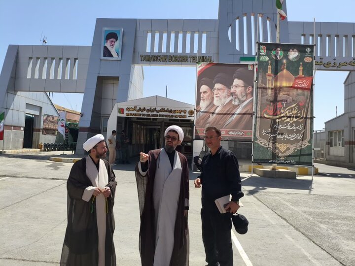 تصاویر/ بازدید  مدیر سازماندهی شورای سیاستگذاری ائمه جمعه کشور از مرز تمرچین